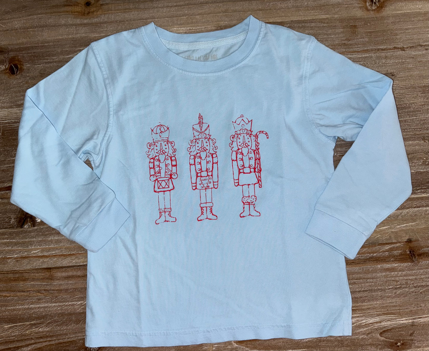 Light Blue Nutcracker Trio Boys Tee