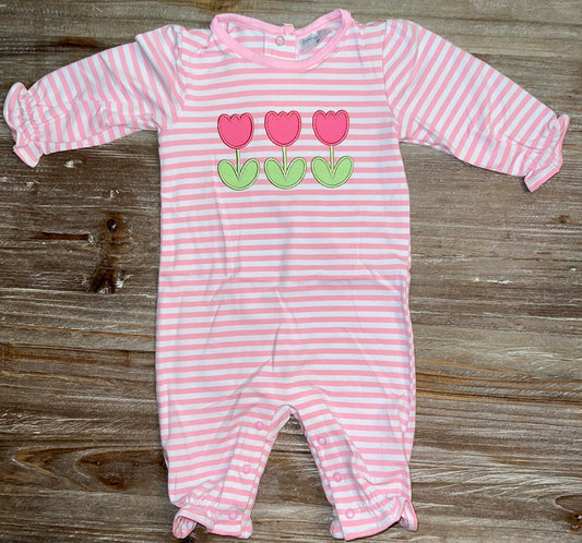 Tulip Trio Girls Romper