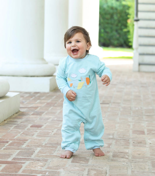 Airplane Boys Romper