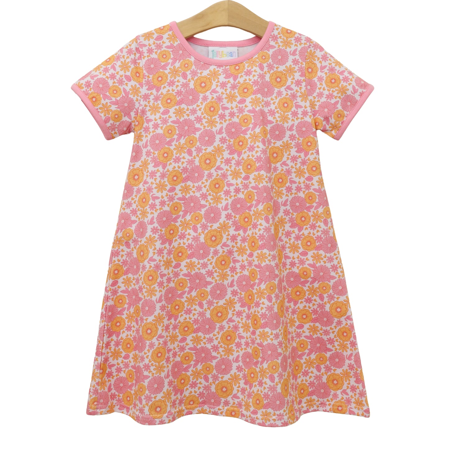 Pumpkin Petals Girls Sarah Dress