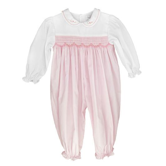 Petit Ami Girls Smocked Romper