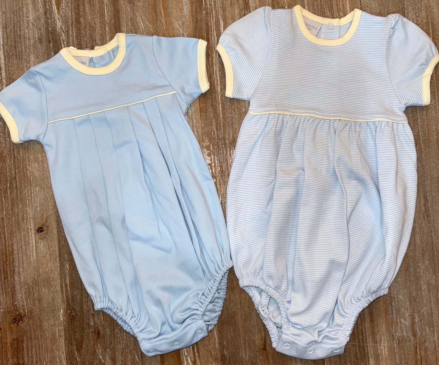 Blue/Yellow Boys Bubble
