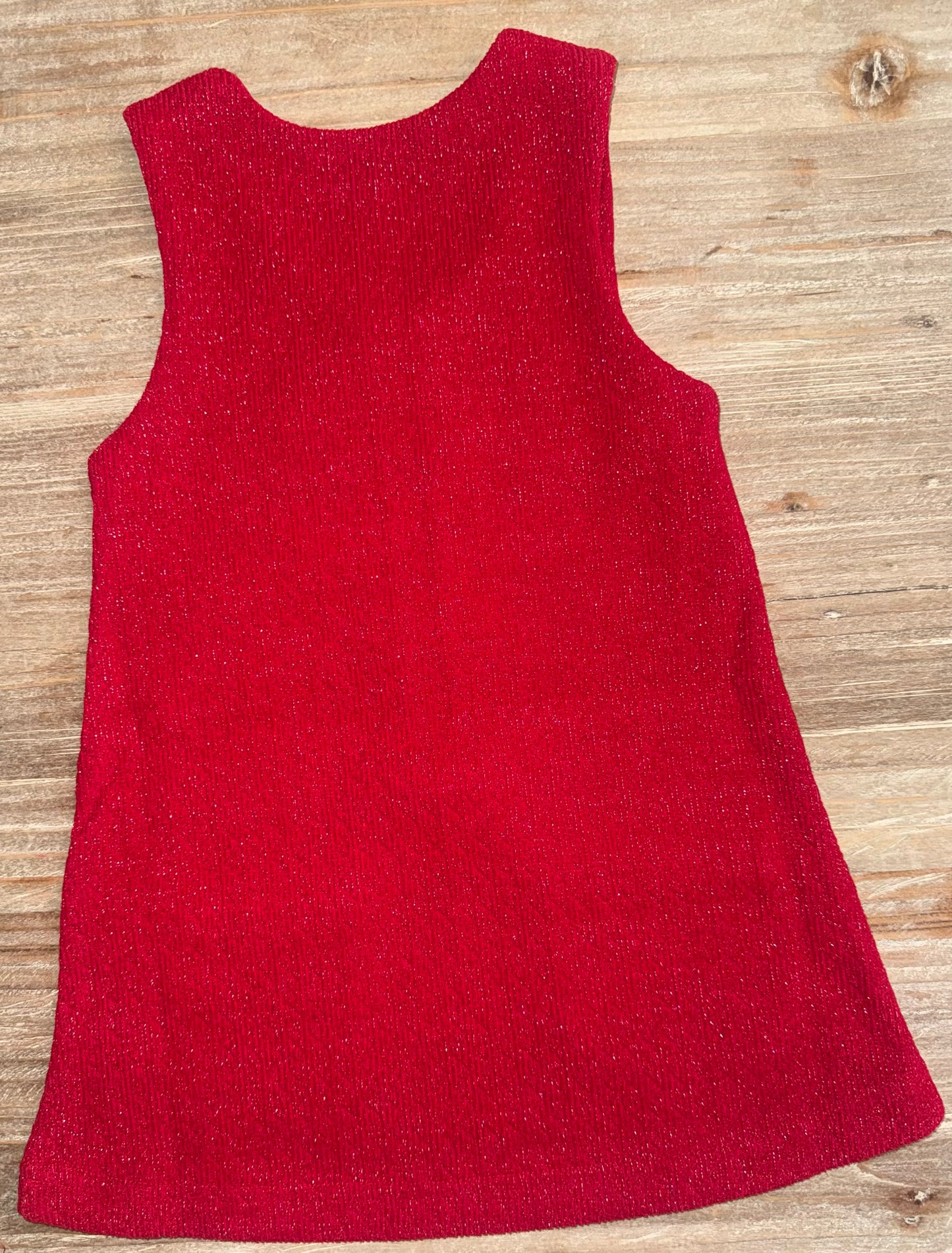 Crimson Retro Girls Jumper