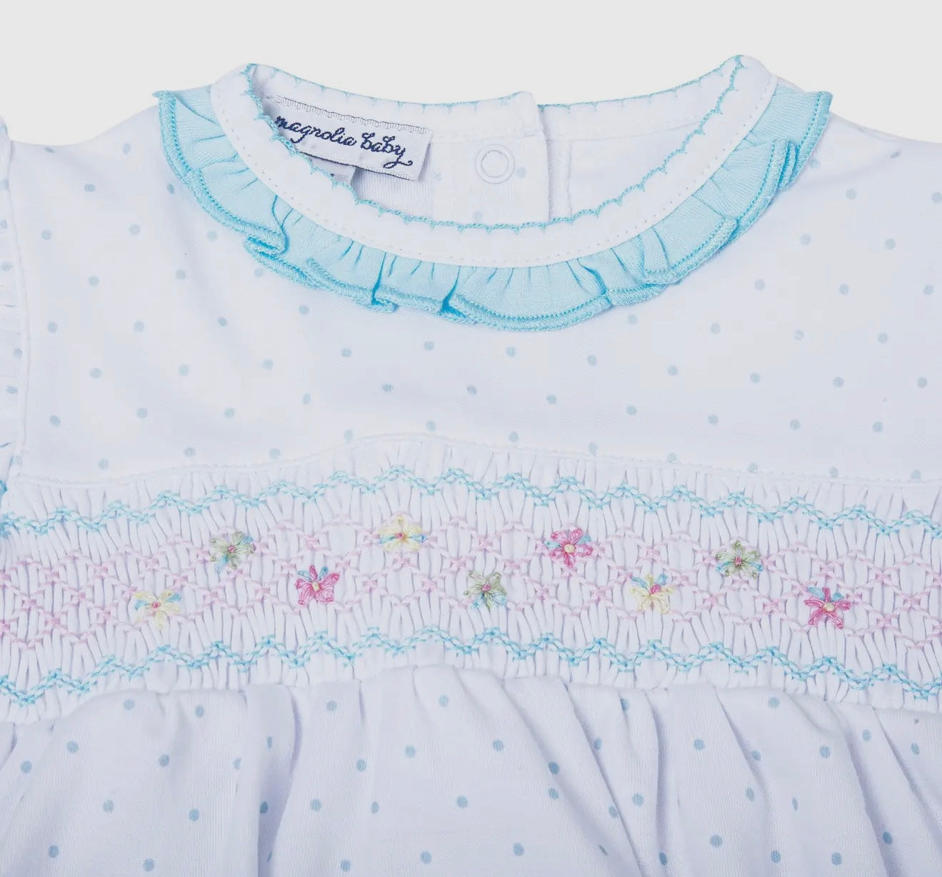 Adele’s Classics Smocked Girls Flutter Bubble