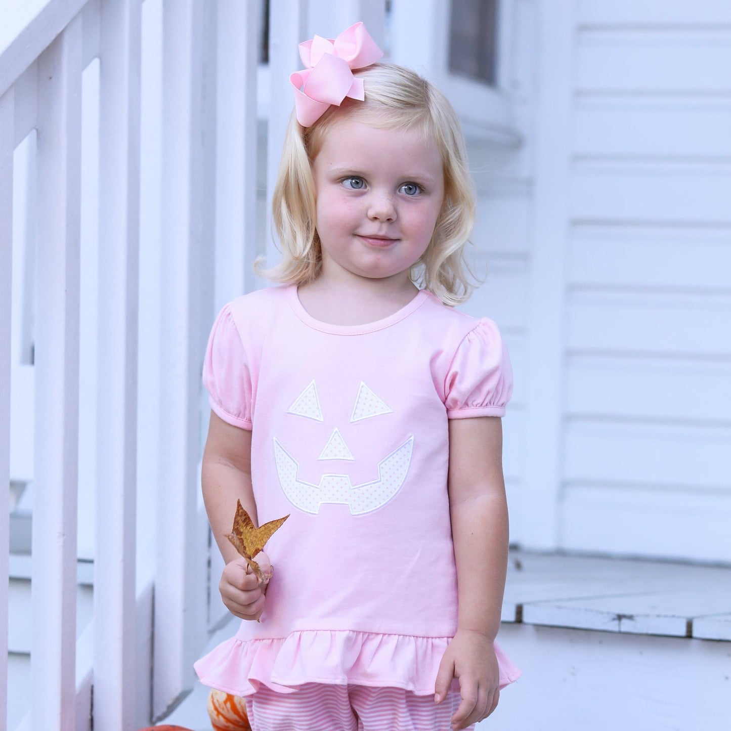 Jack O’Lantern Girls Pink Shirt