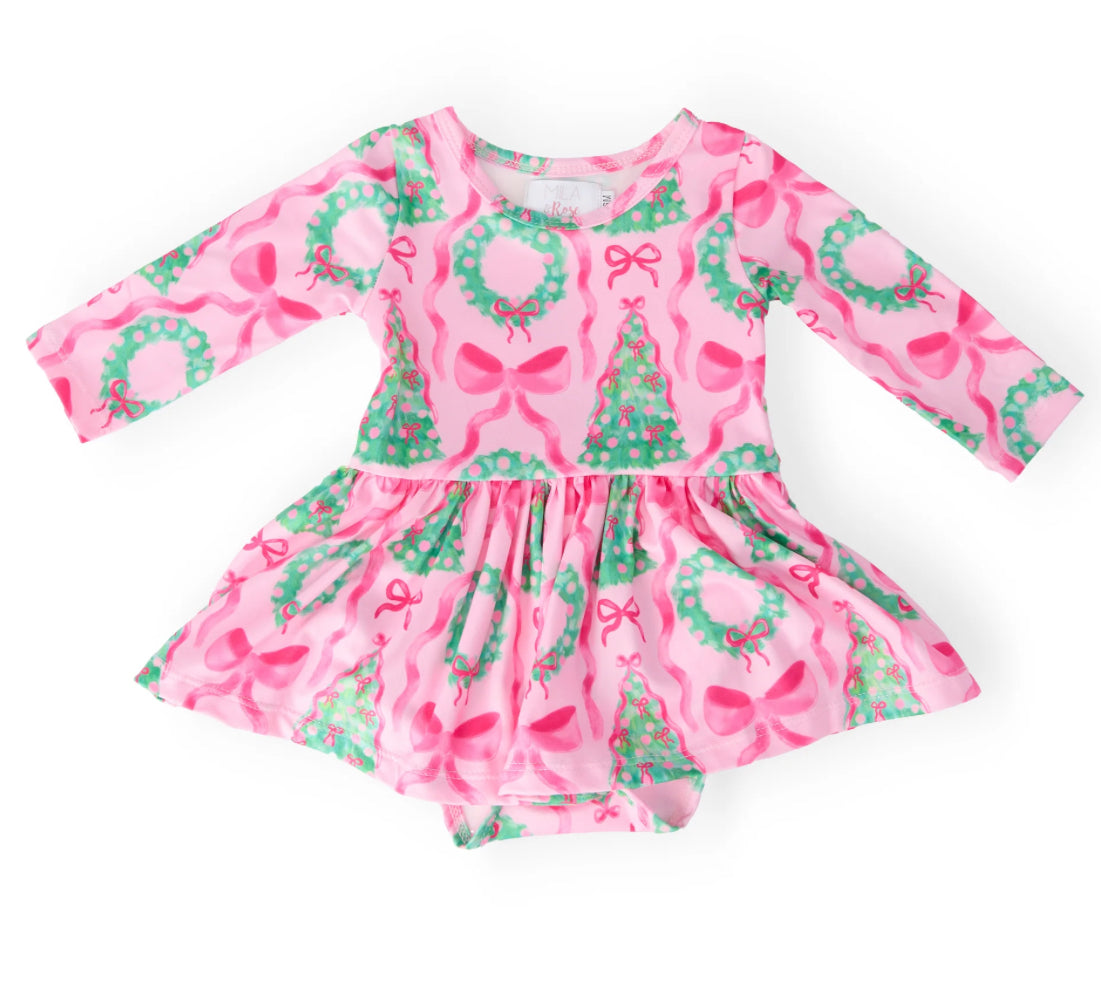 Jingle Bows Girls Twirl Bubble