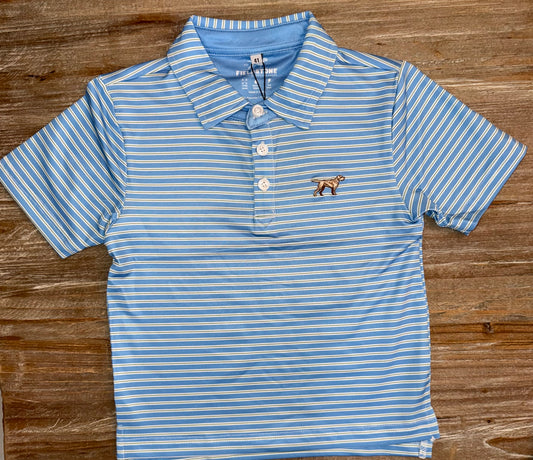 Blue/Green Boys Carlisle Polo