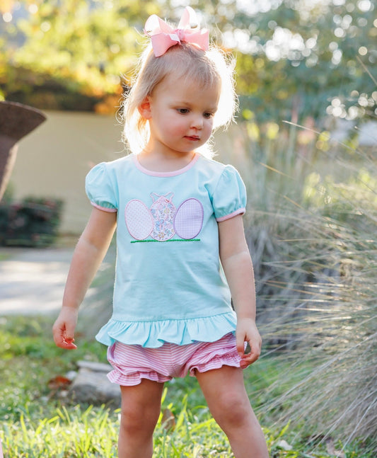 Egg Hunt Girls Bloomer Set