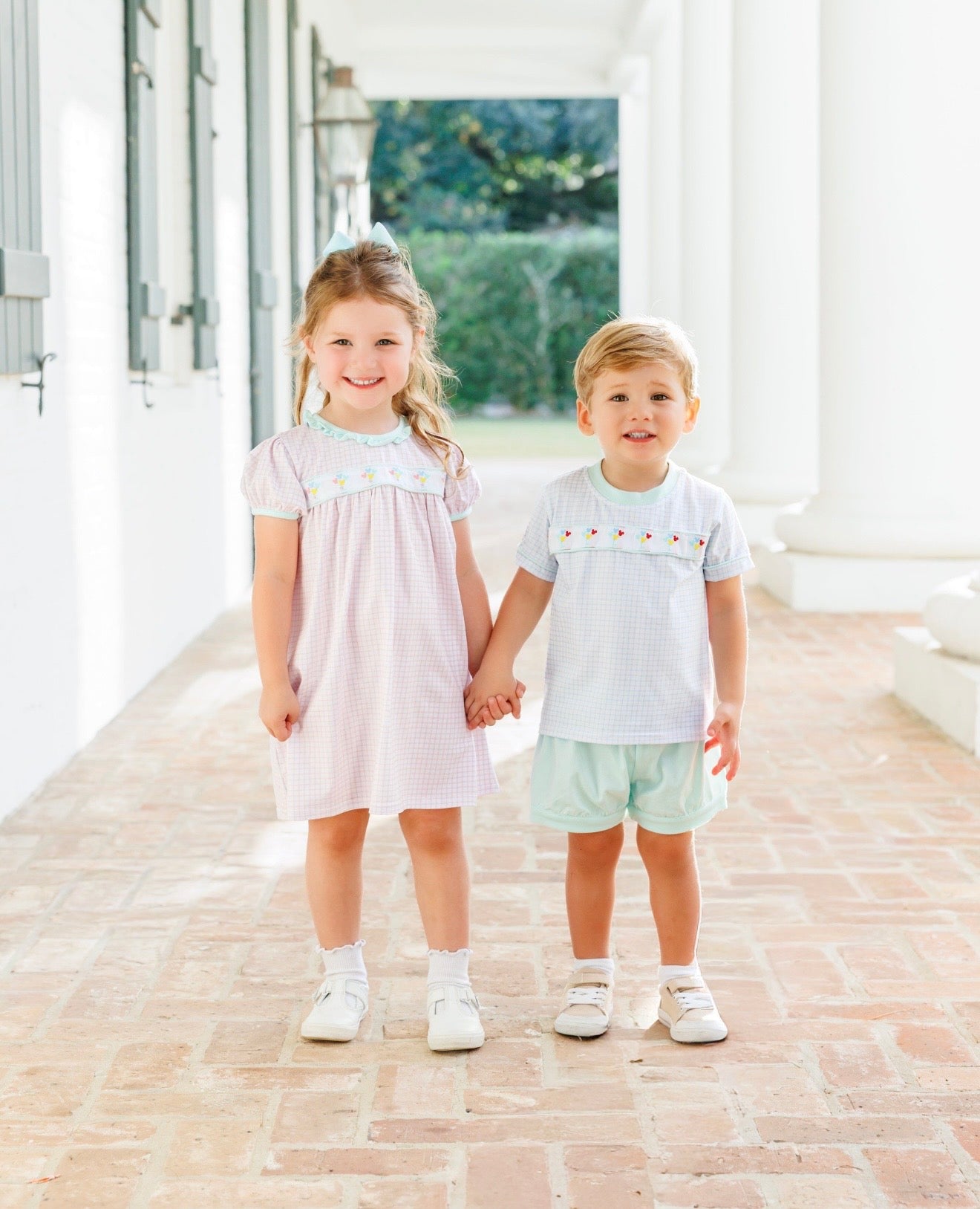 Magical Balloons Boys Banded Short Set