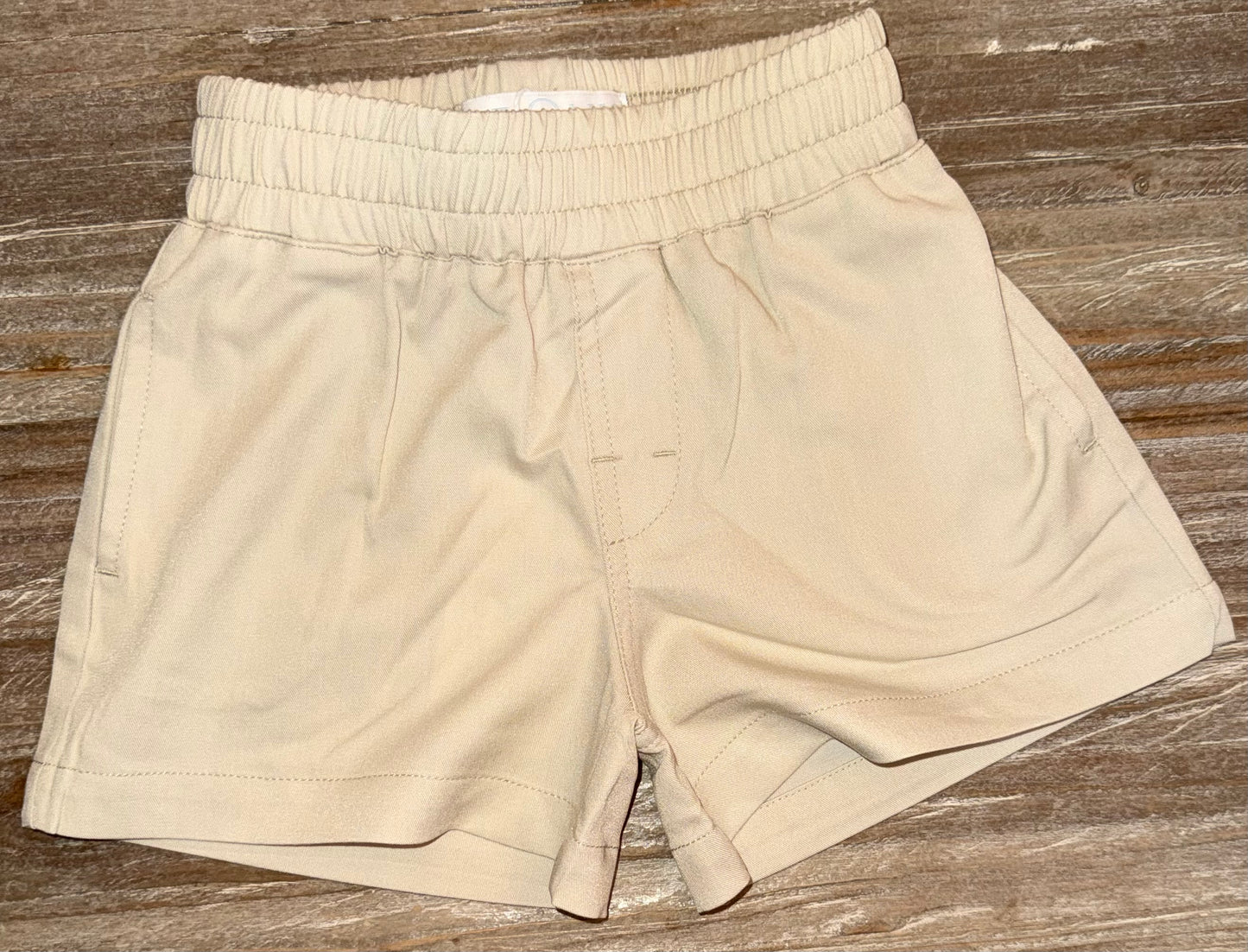 The Oaks Smith Khaki Twill Boys Shorts