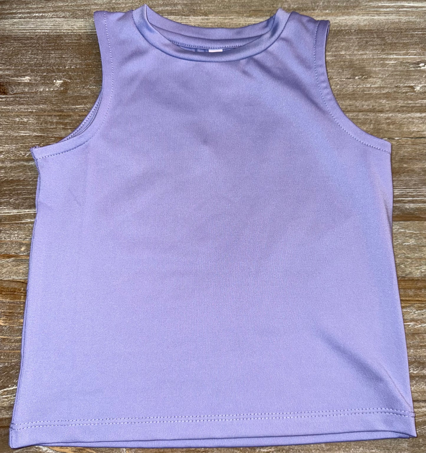 Lavender Girls Athletic Tank