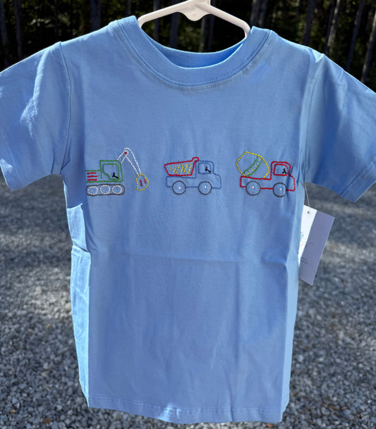 Construction Truck Houston Boys Shirt