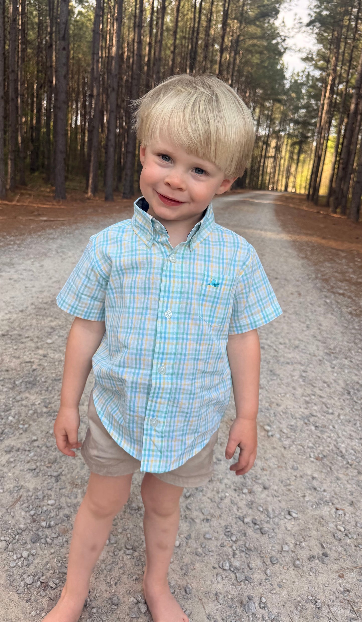 Pastel Boys Button Down Shirt