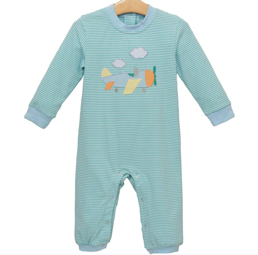 Airplane Boys Romper