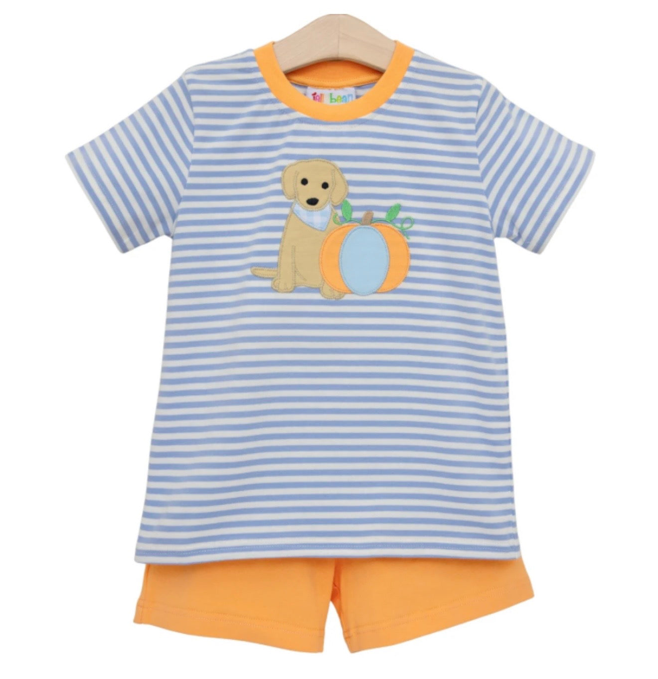 Pumpkins & Paws Boys Short Set