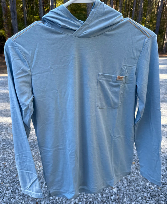 Buxton Hagood Cloud Heather Boys Hoodie