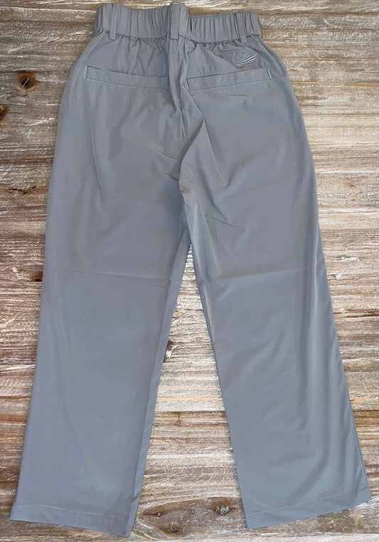 Performance Elastic Boys Gray Pants