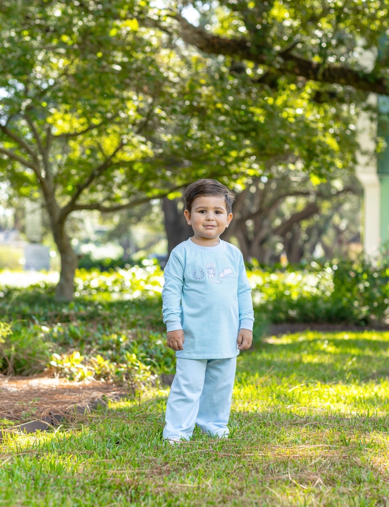 Western Boys Pants Set
