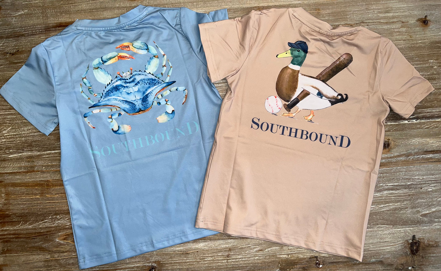 Mallard Duck/Baseball Performance Boys Tee