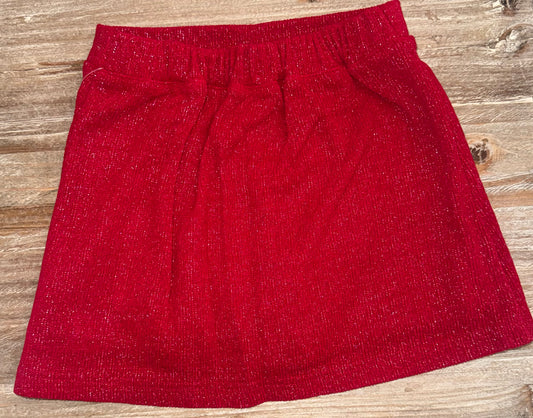 Patch Pocket Crimson Girls Skort