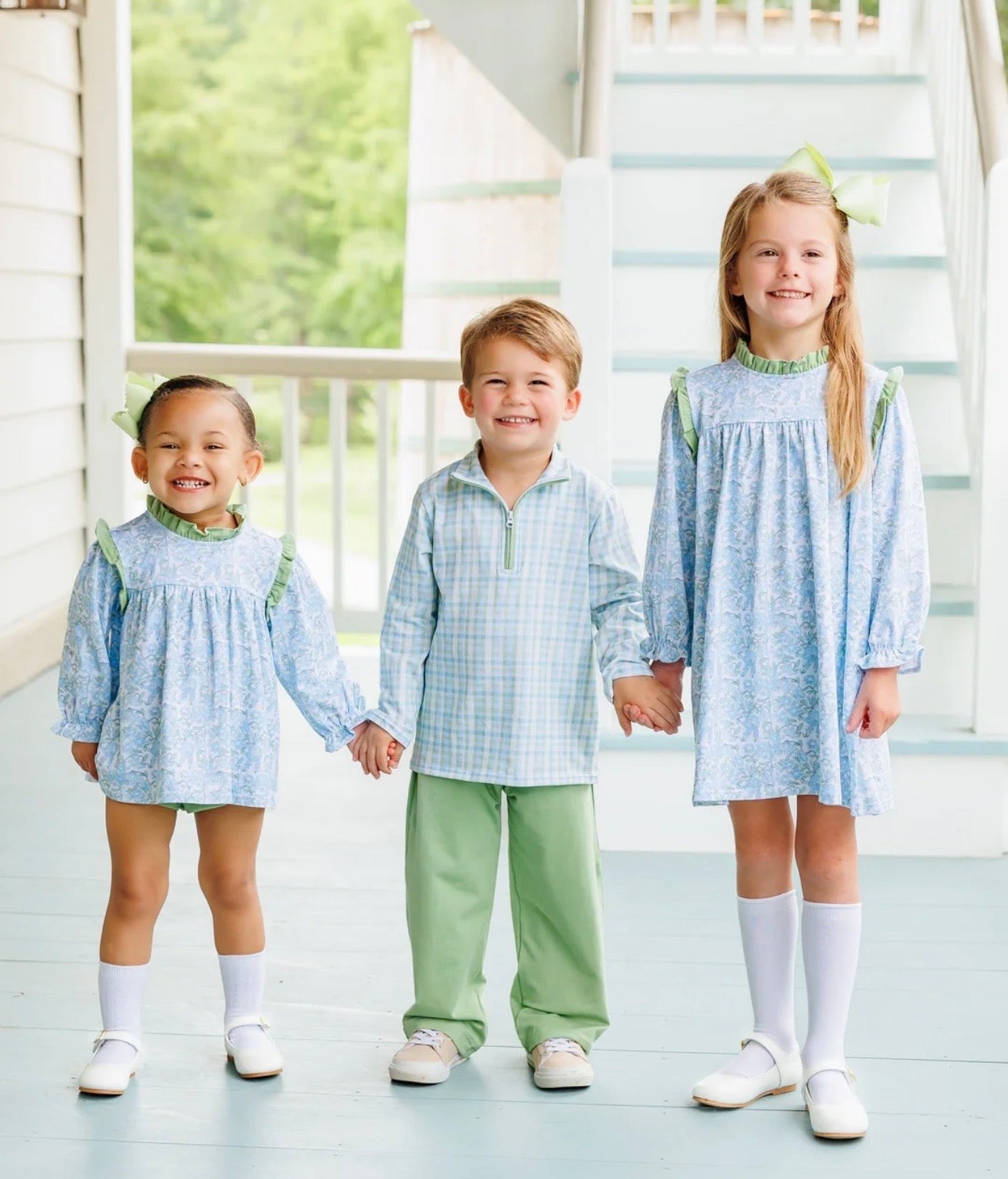 Basin Floral Hallie Girls Dress