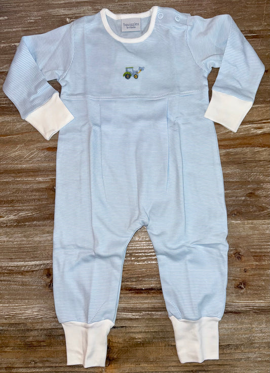 Mini Tractor Boys Romper