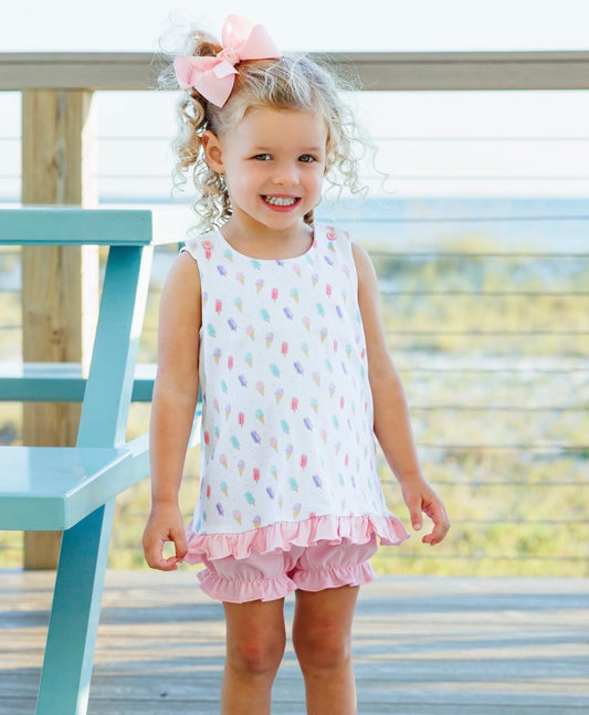Summertime Sweets Girls Swing Back Bloomer Set