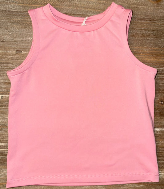 Candy Pink Girls Tank