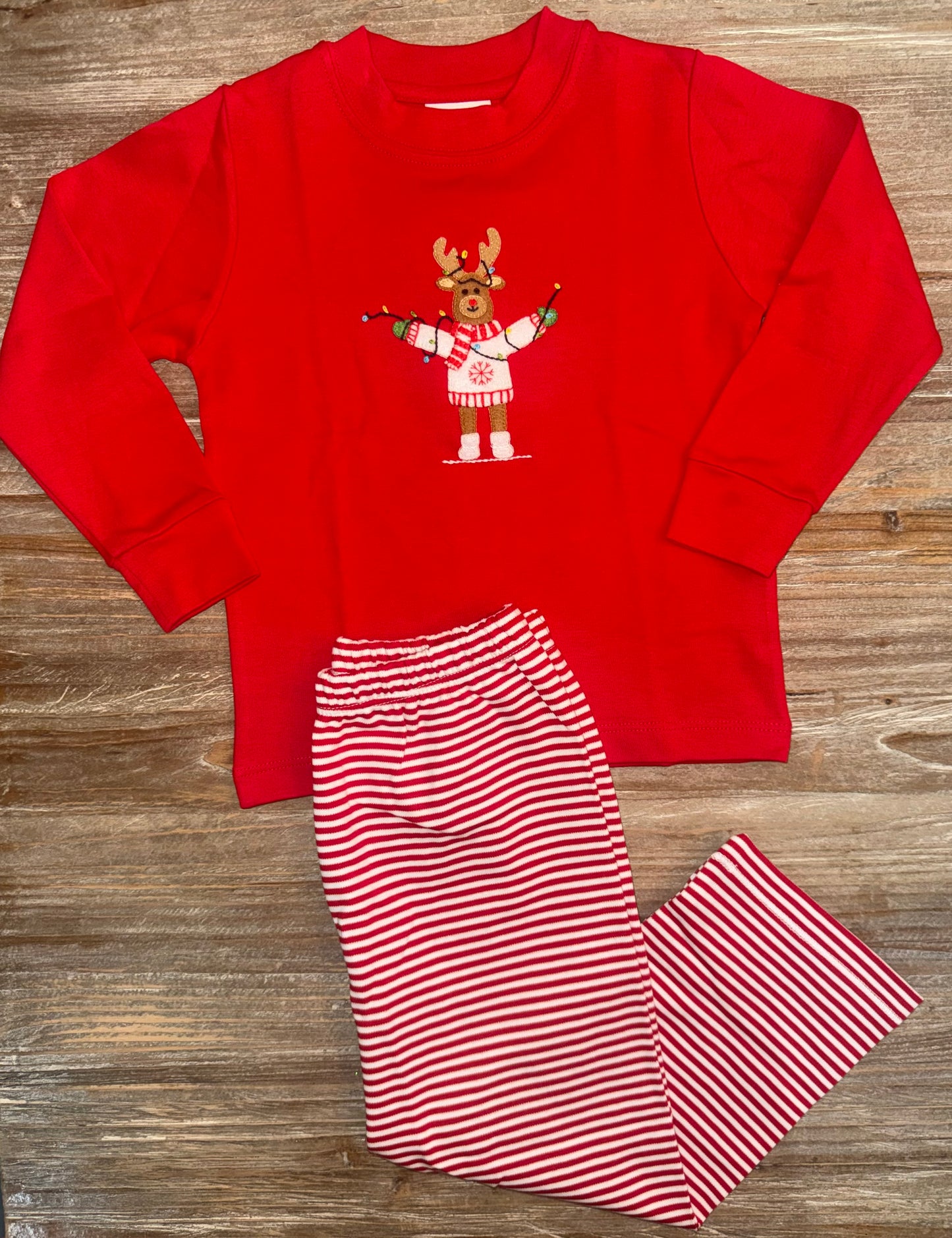 Sweater Weather Moose Boys Pant Set