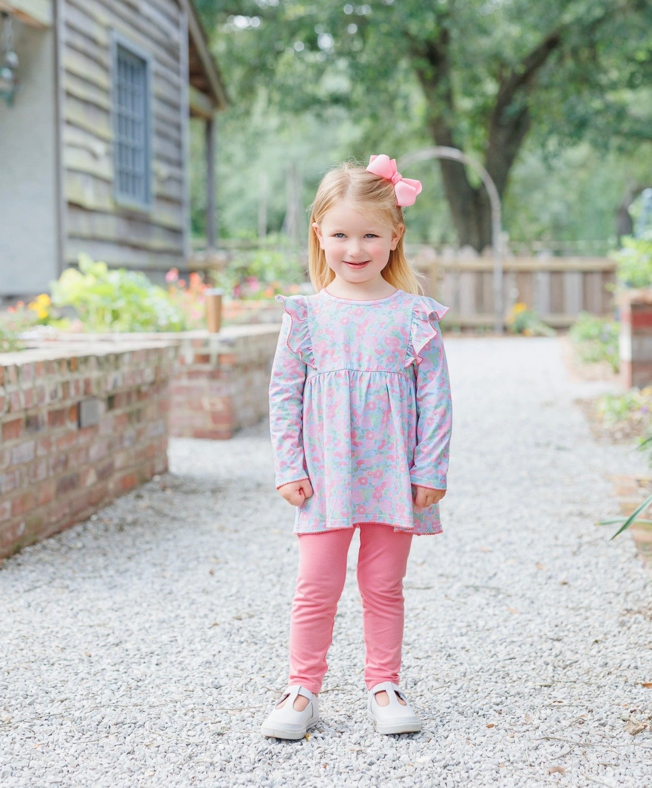 Cottage Blooms Frances Girls Pants Set