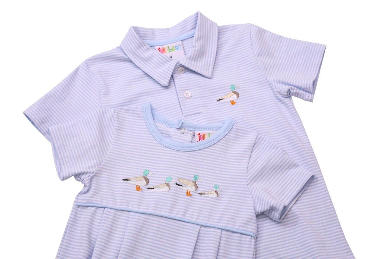 Mallard Embroidery Boys Bubble