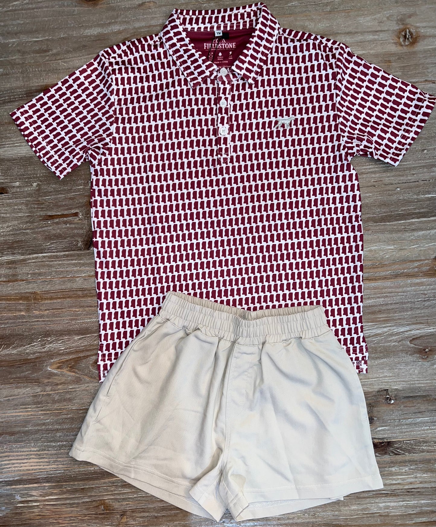 Mississippi State Pride Boys Polo