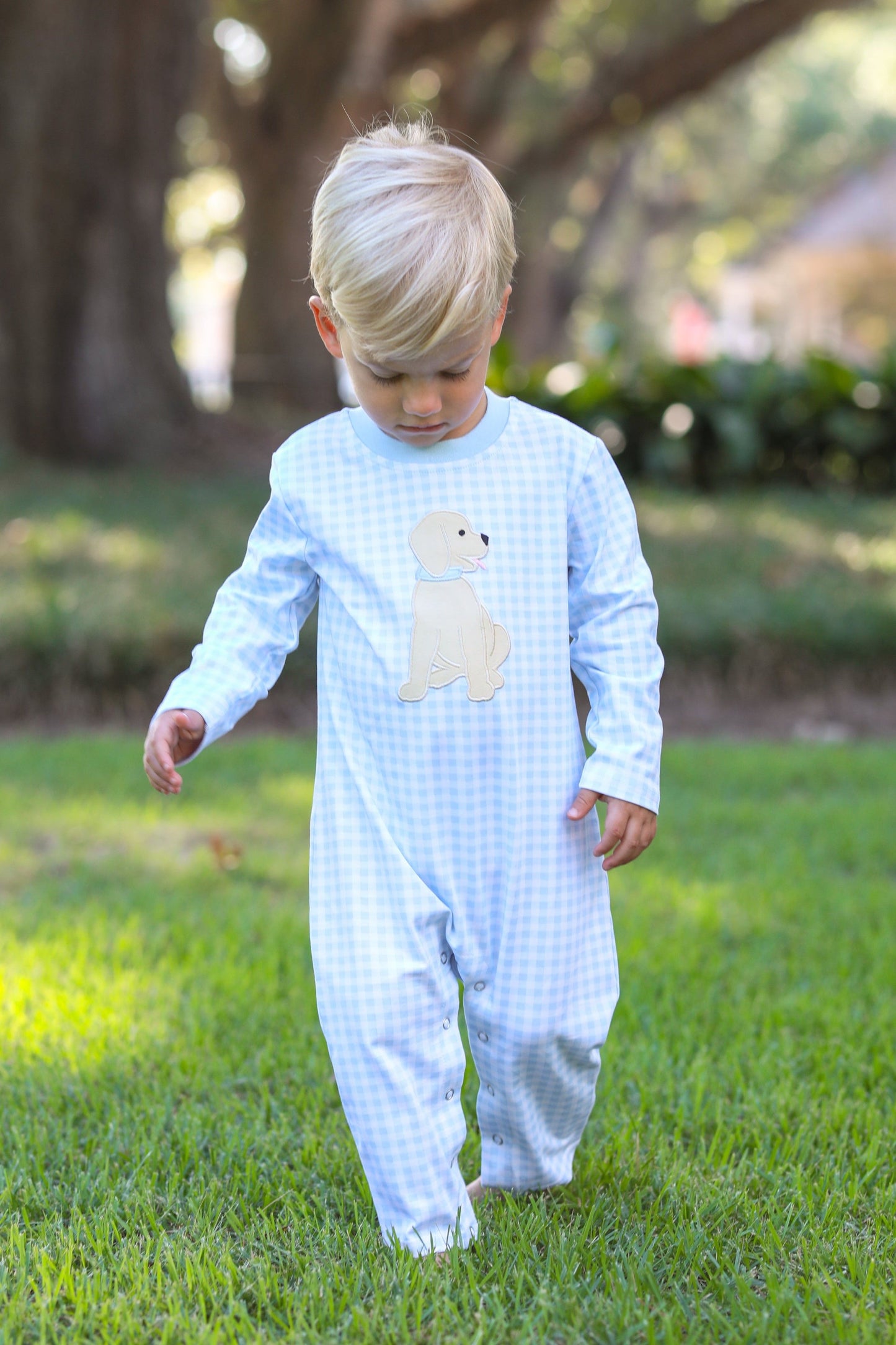 Puppy Boys Romper