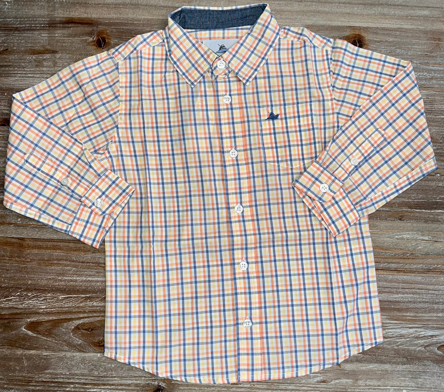 Southbound Fall Combo Boys Button Down Shirt