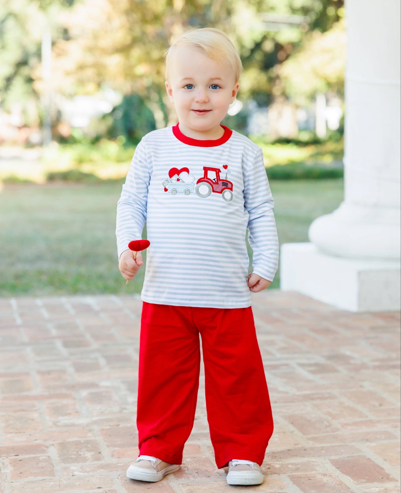 Haulin’ Hearts Boys Pants Set
