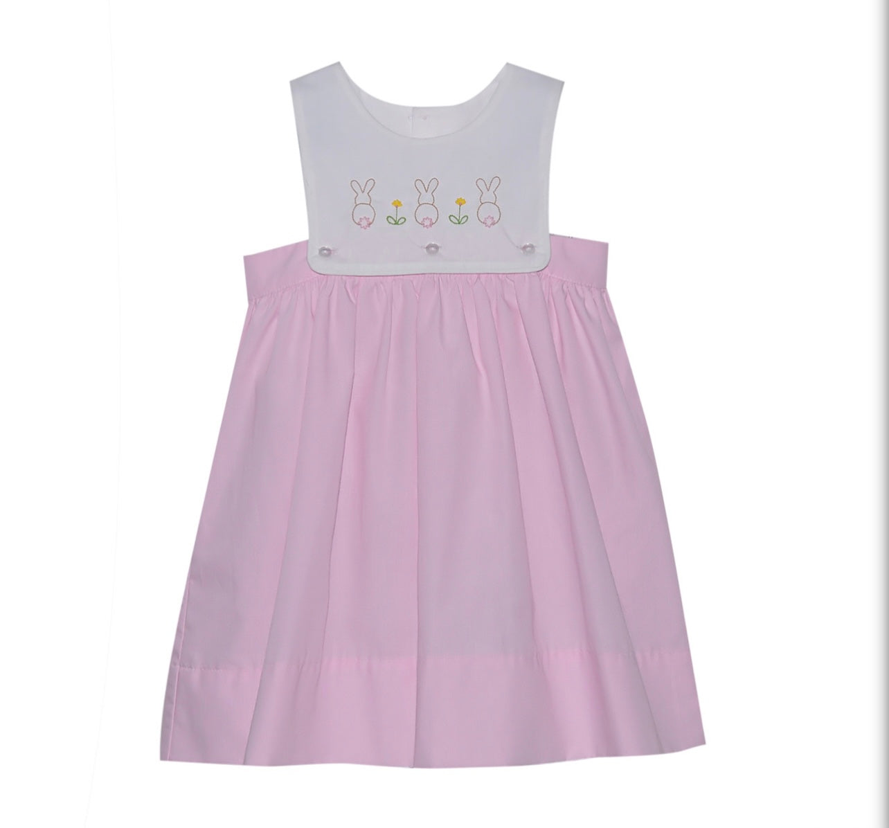 Pink Bunnies Girls Dress