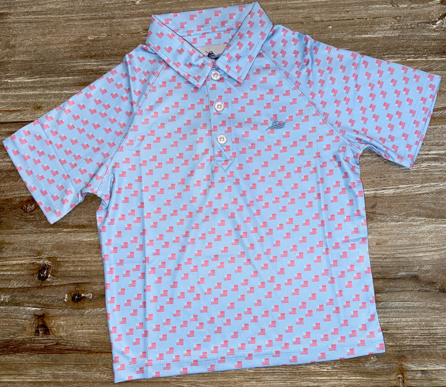 Flag Boys Polo