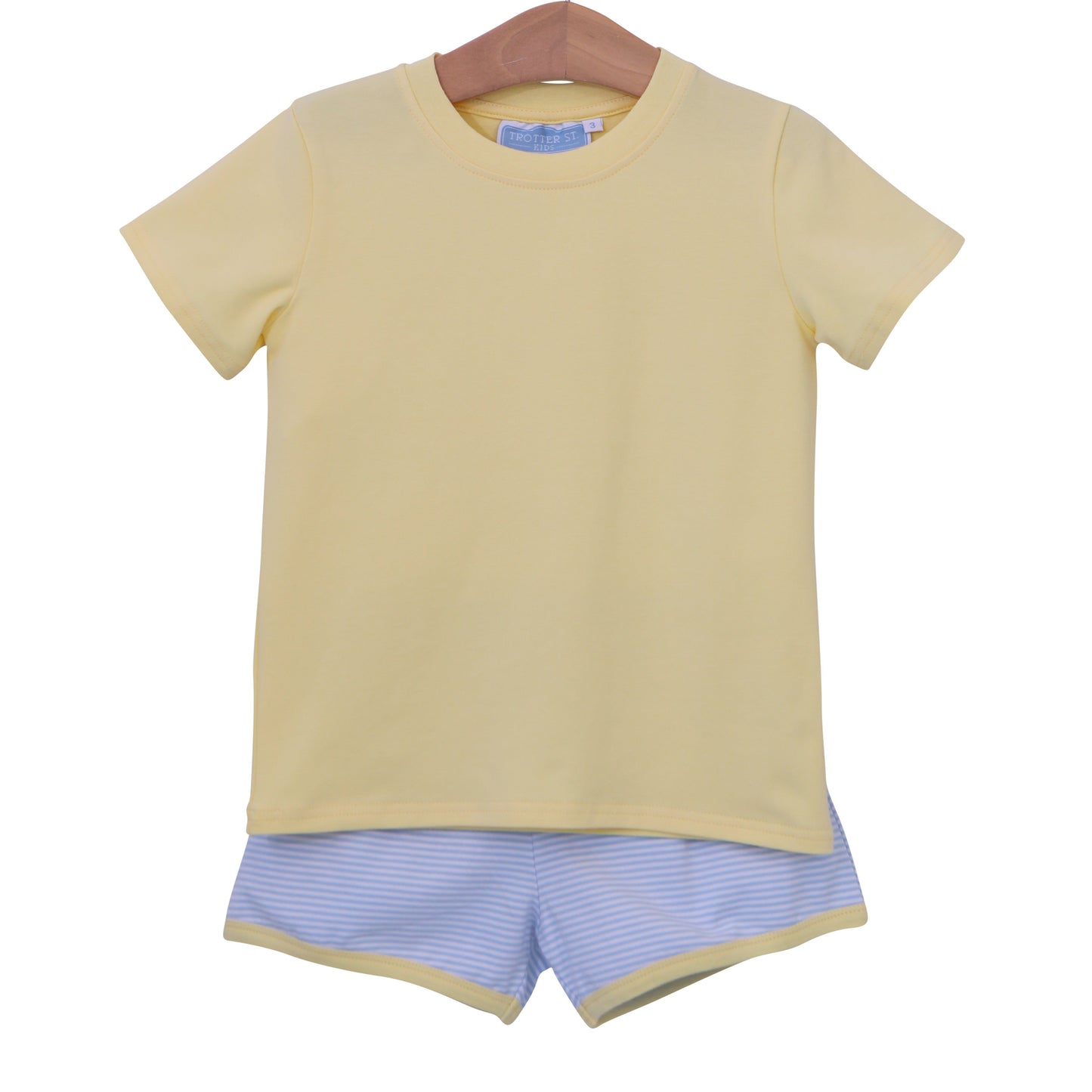 Thomas Boys Light Blue & Yellow Short Set