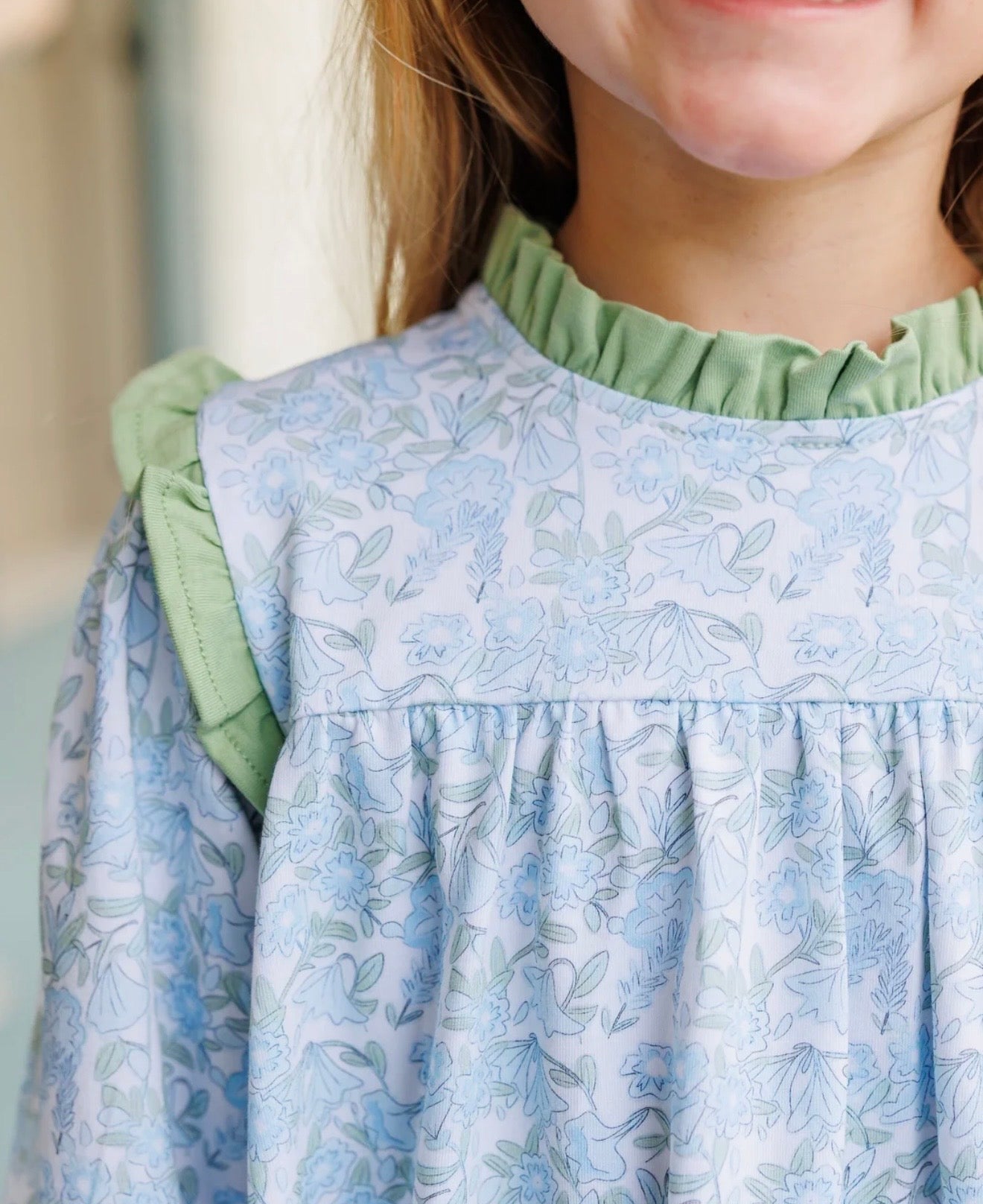 Basin Floral Hallie Girls Dress