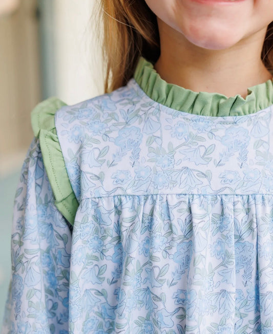 Basin Floral Hallie Girls Dress
