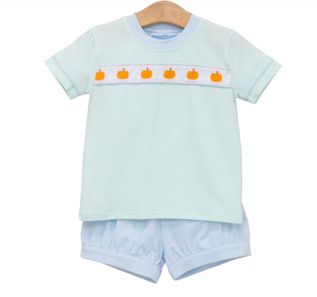 Pumpkin Rowe Banded Boys Short Set