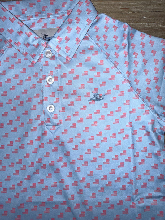 Flag Boys Polo