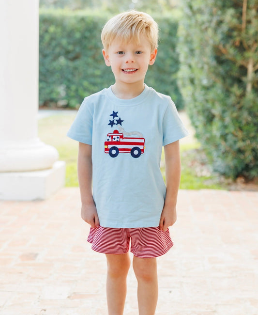 Stars & Sirens Boys Short Set