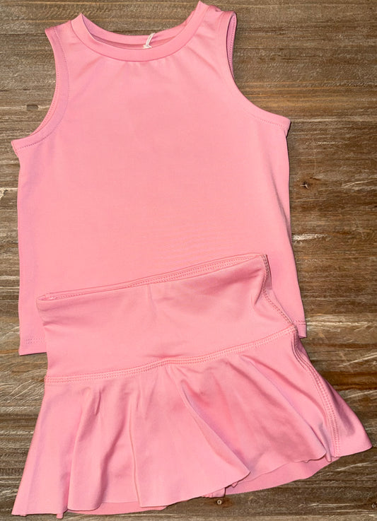 Candy Pink Girls Skirt