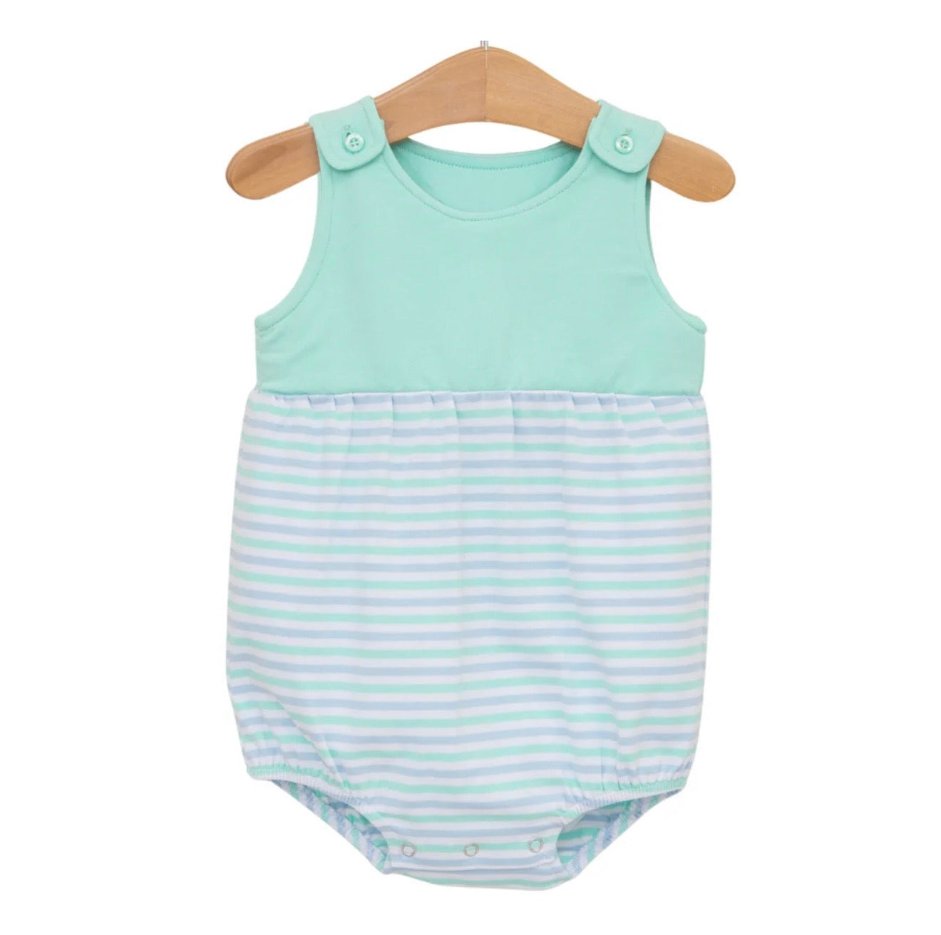 Landon Seaside Stripe Boys Bubble