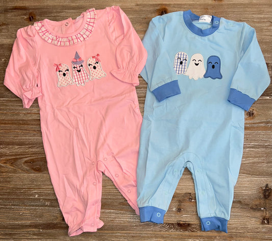 Boo Boys Ghost Romper