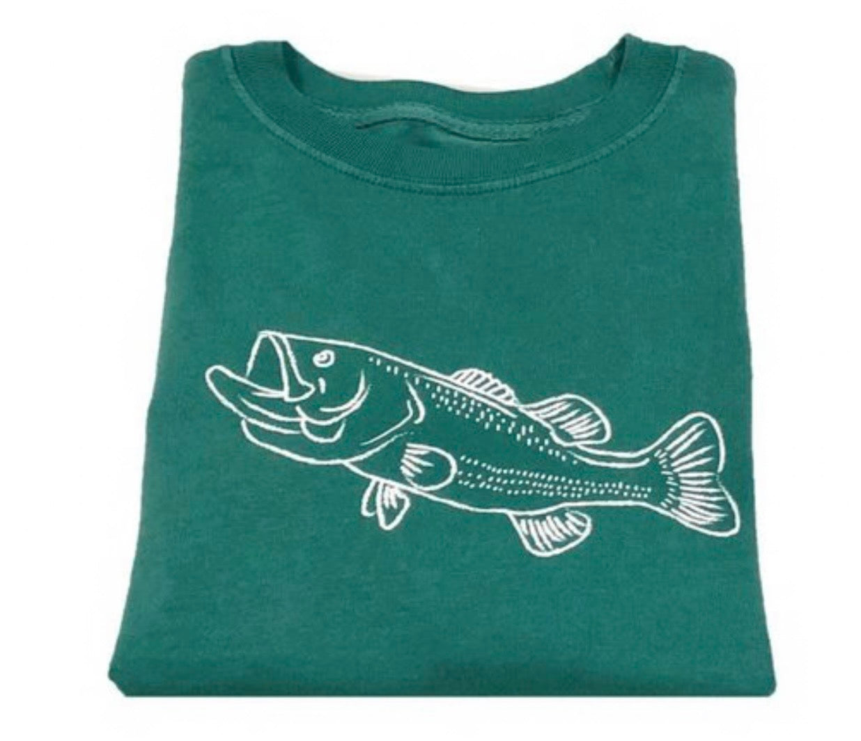 Dark Green Bass Boys Tee