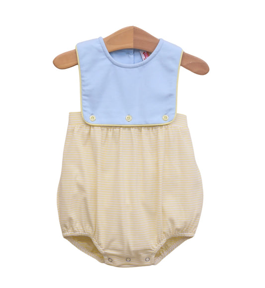 Levi Light Blue & Yellow Boys Bubble