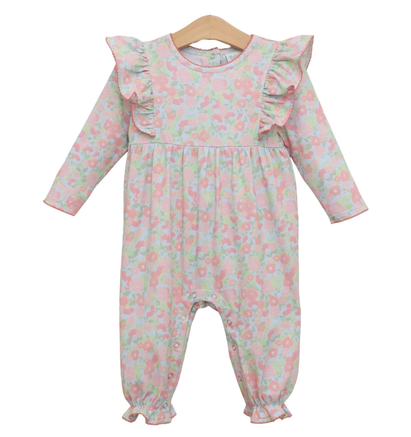 Cottage Blooms Frances Girls Romper