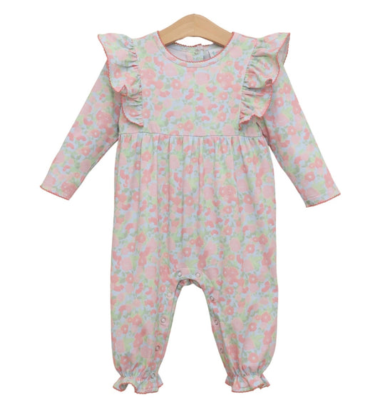 Cottage Blooms Frances Girls Romper